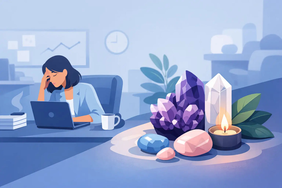 Best Crystals for Stress at Work