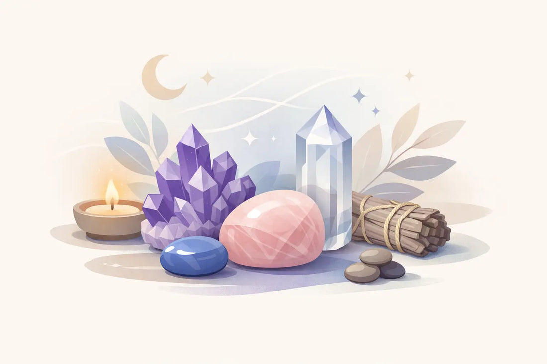 Crystal Healing Anxiety Pack Explained