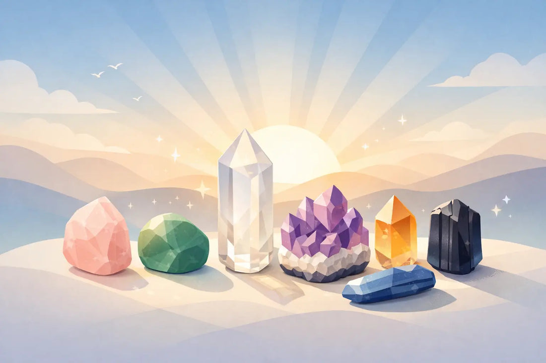 7 Crystals for Fresh Start Energy