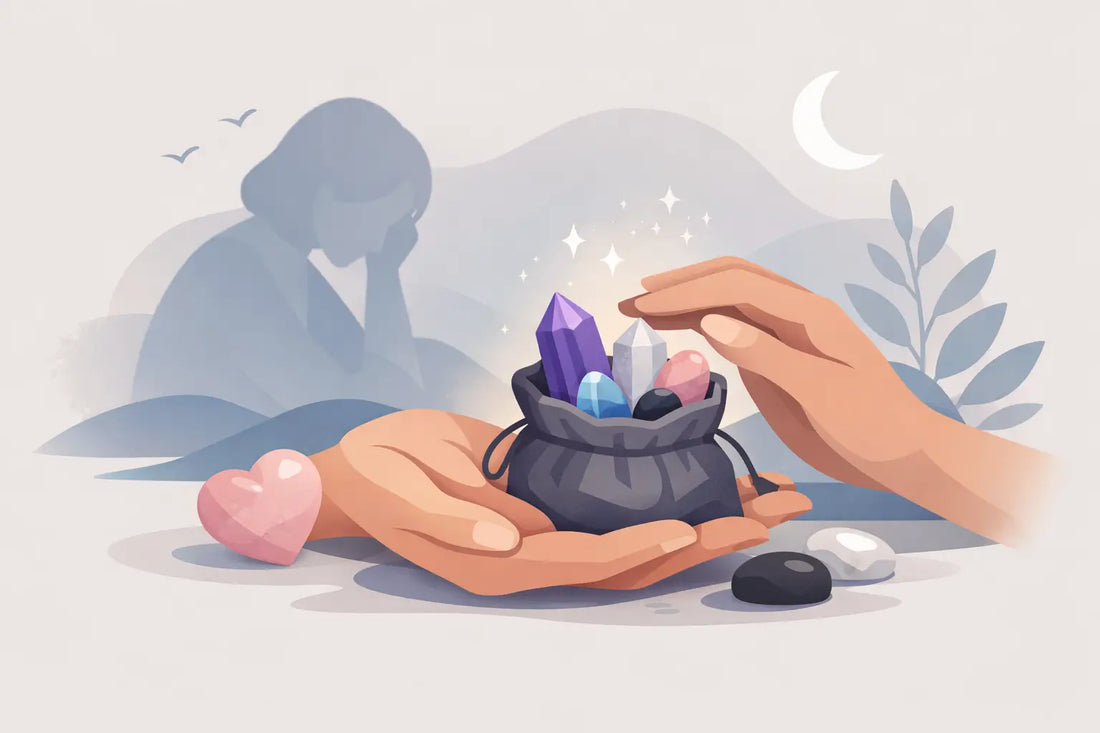 Choosing a Crystal Pack for Grief