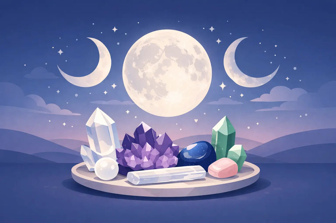 Choosing the Right Moon Ritual Crystal Set