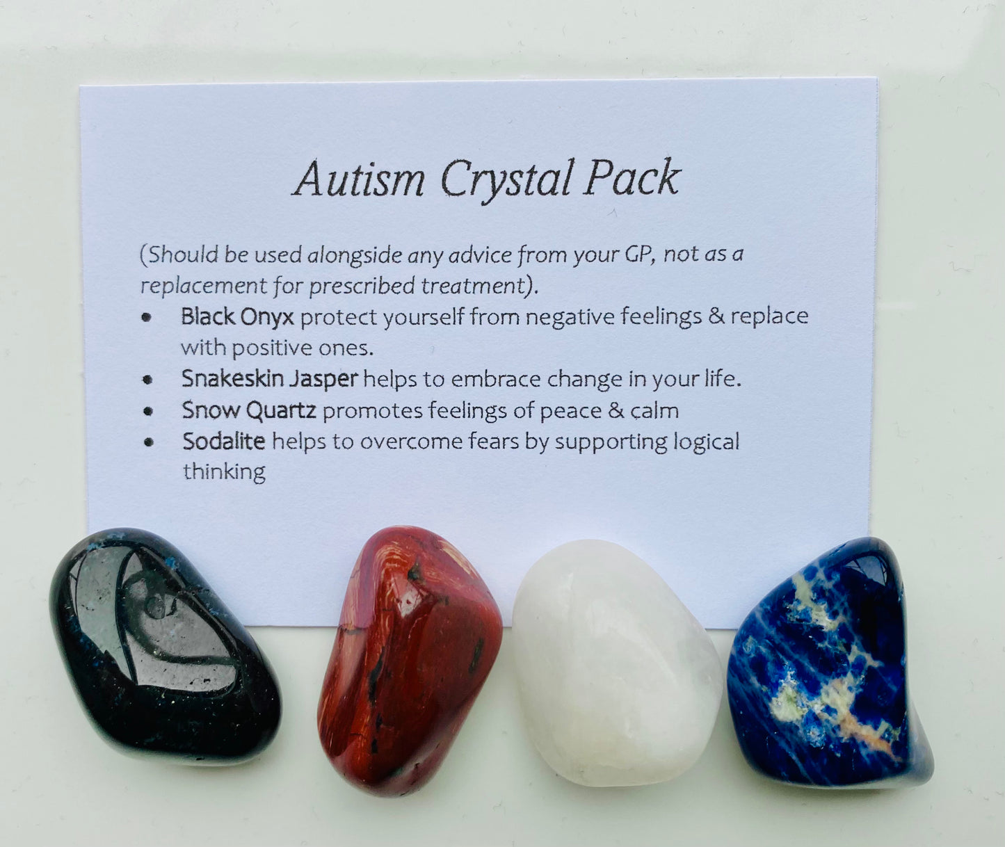 Autism Crystal Healing Care Pack - Free UK Delivery