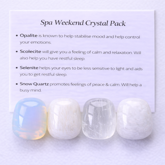 Spa Weekend Crystal Healing Care Pack - Free UK Delivery