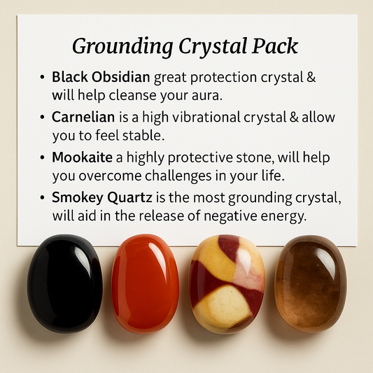 Grounding Crystal Healing Care Pack - Free UK Delivery