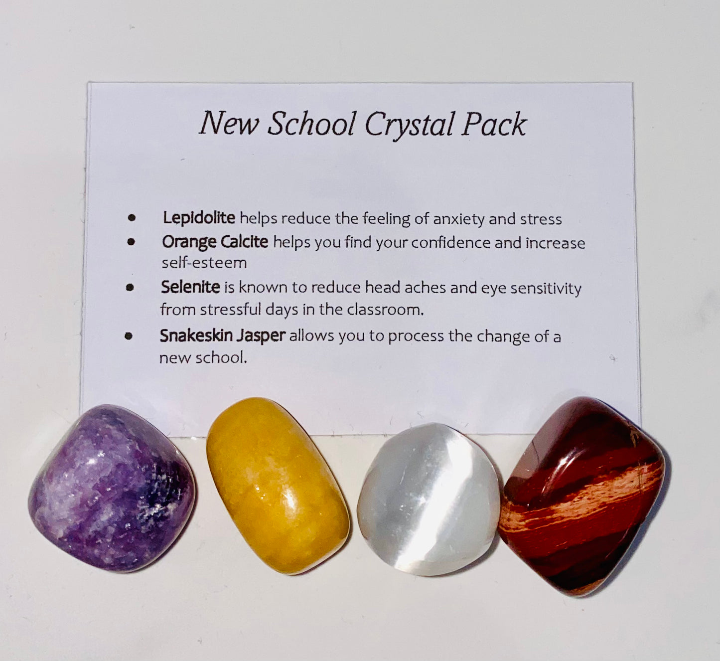 New School Crystal Healing Care Pack - Free UK Delivery