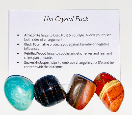 Uni Crystal Healing Care Pack - Free UK Delivery