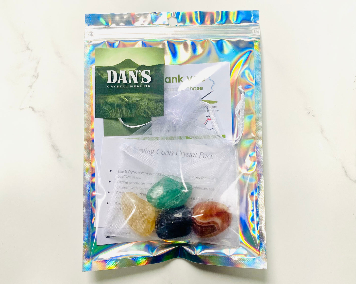 Achieving Goals Crystal Healing Care Pack - Free UK Delivery