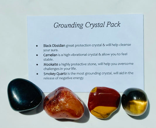 Grounding Crystal Healing Care Pack - Free UK Delivery