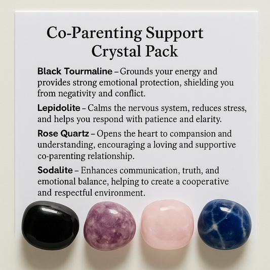 Co-Parenting Support Crystal Healing Pack – Gift
