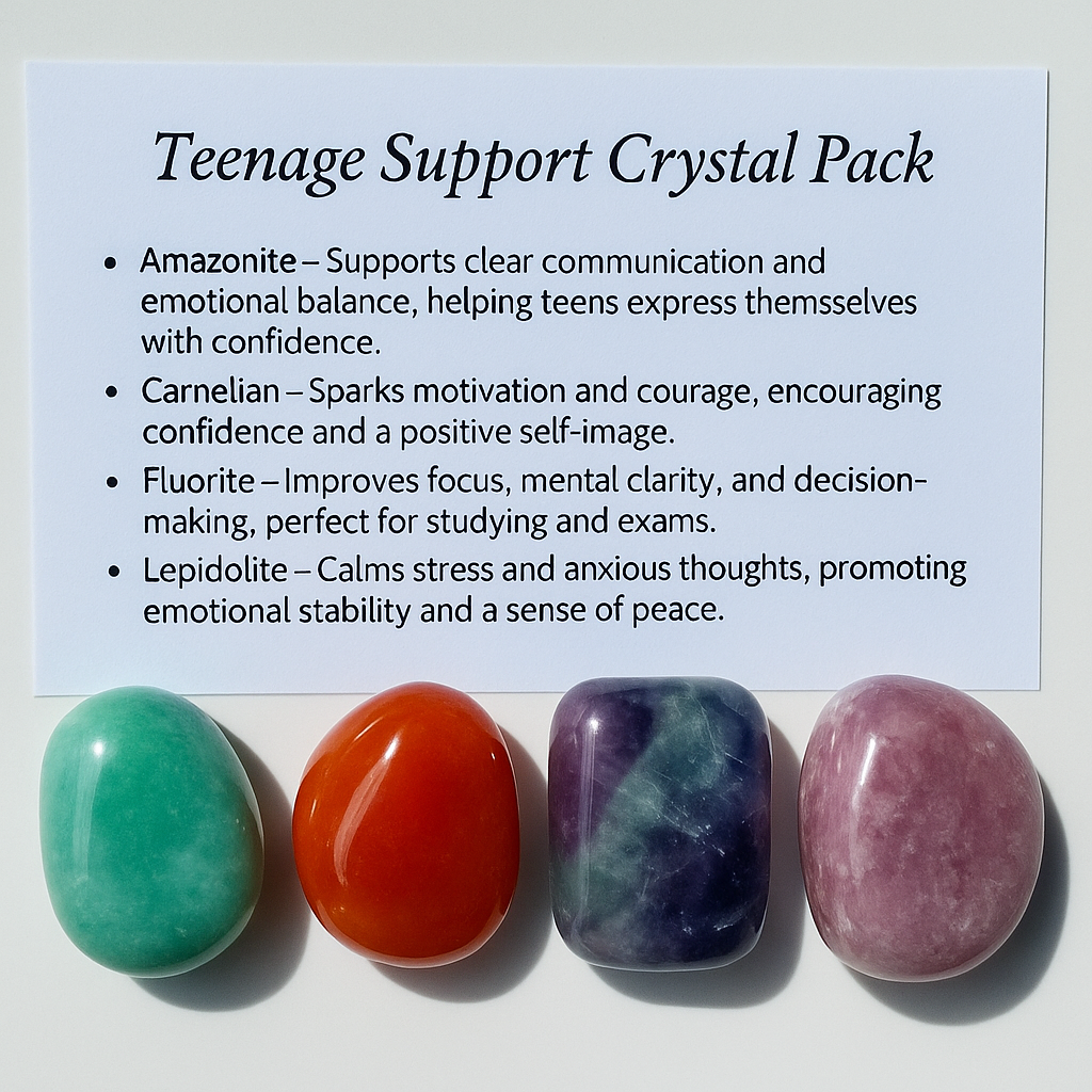 Teenage Support Crystal Healing Pack – Gift