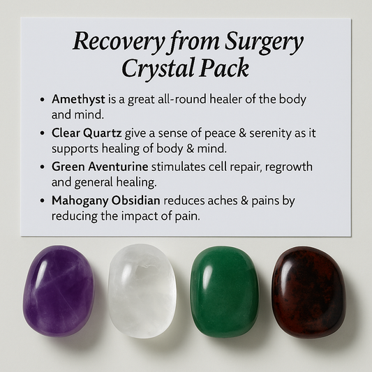 Recovering from surgery Crystal Healing Care Pack - Free UK Delivery
