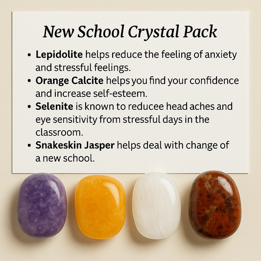 New School Crystal Healing Care Pack - Free UK Delivery