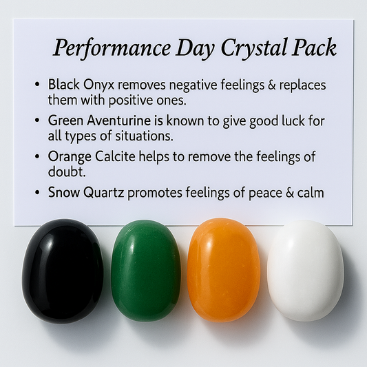 Performance Day Crystal Healing Care Pack