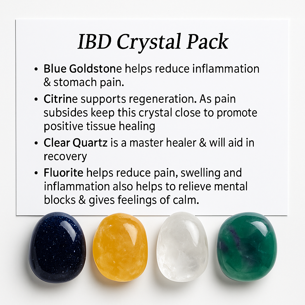 IBD Crystal Healing Care Pack - Free UK Delivery