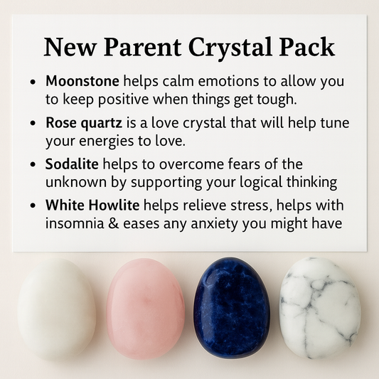 New Parent Crystal Healing Care Pack - Free UK Delivery