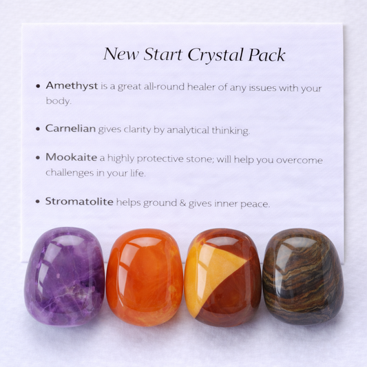 New Start Crystal Healing Care Pack - Free UK Delivery