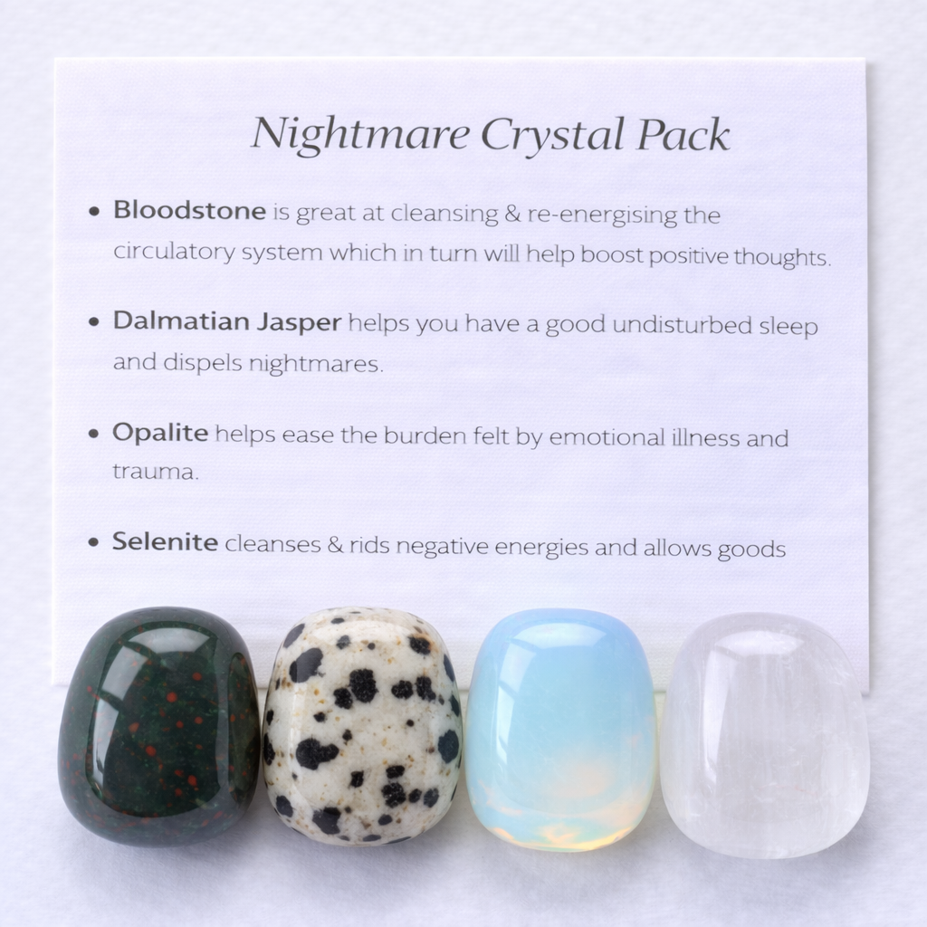 Nightmares Crystal Healing Care Pack - Free UK Delivery