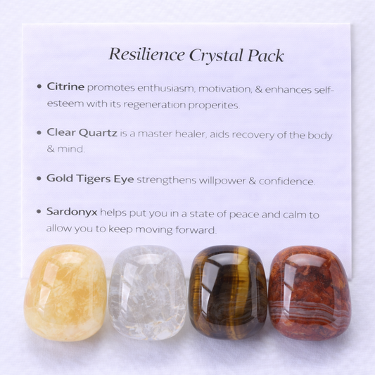 Resilience Crystal Healing Care Pack - Free UK Delivery