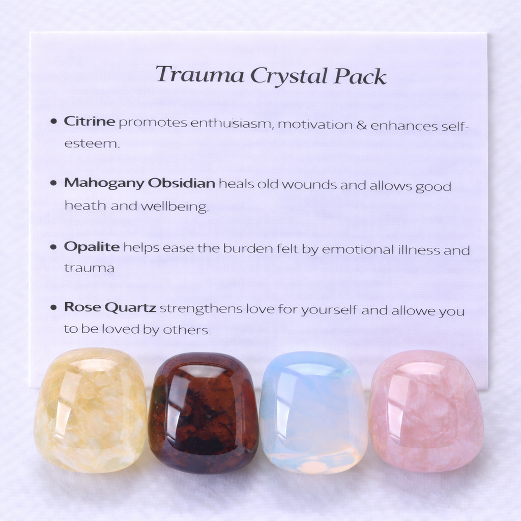 Trauma Crystal Healing Care Pack - Free UK Delivery