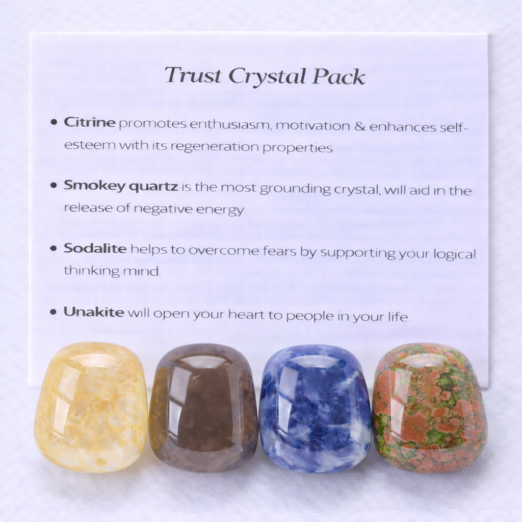 Trust Crystal Healing Care Pack - Free UK Delivery