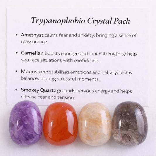 Trypanophobia Crystal Healing Care Pack - Free UK Delivery (Copy)