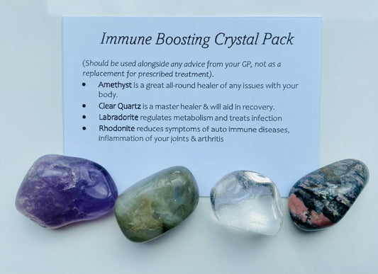 Immune boosting Crystal Healing Care Pack - Free UK Delivery