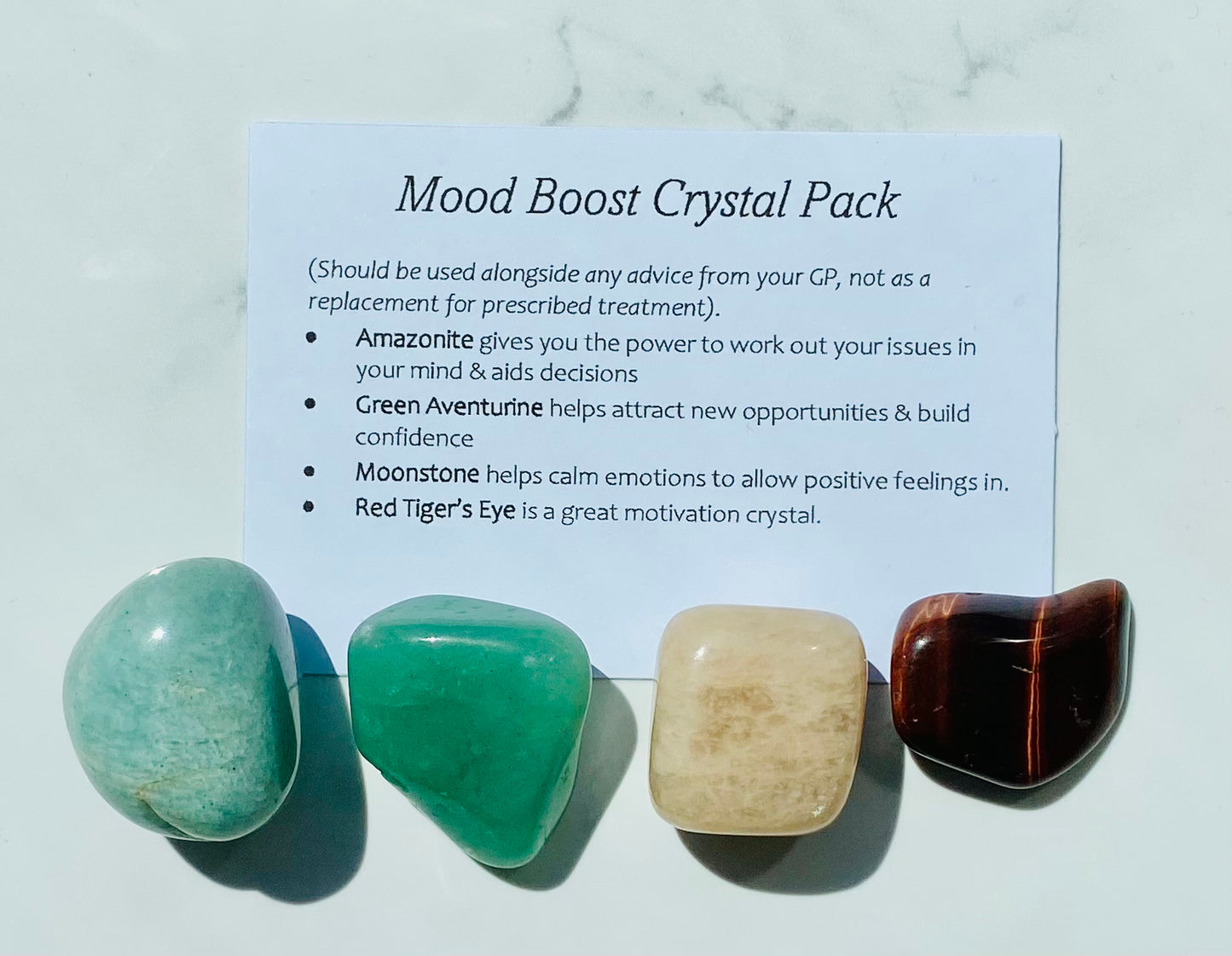 Mood Boost Crystal Healing Care Pack - Free UK Delivery