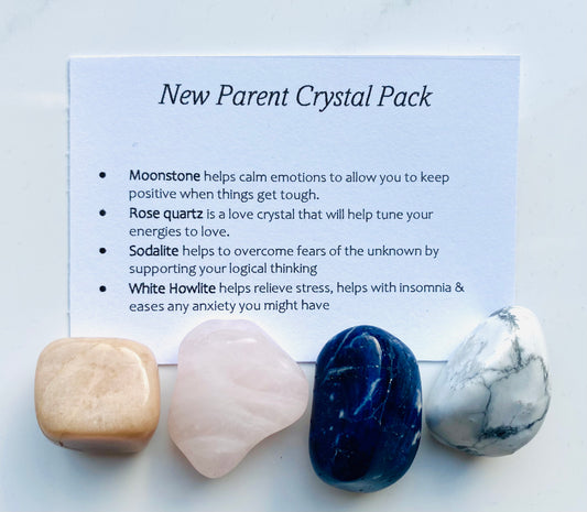 New Parent Crystal Healing Care Pack - Free UK Delivery