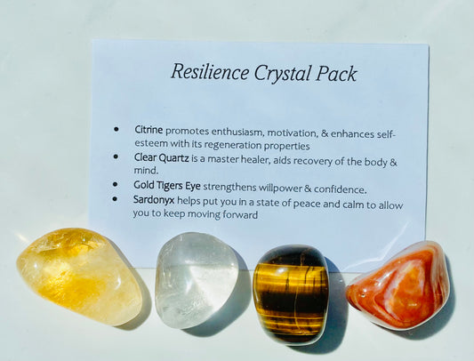 Resilience Crystal Healing Care Pack - Free UK Delivery